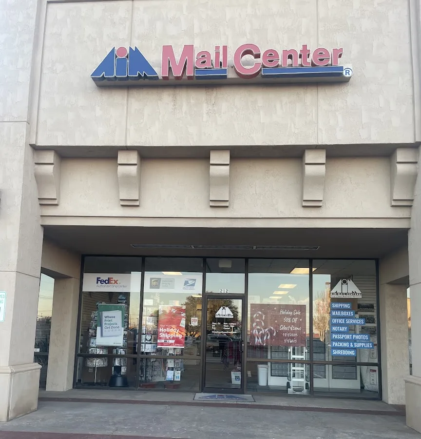 AIM Mail Center — exterior
