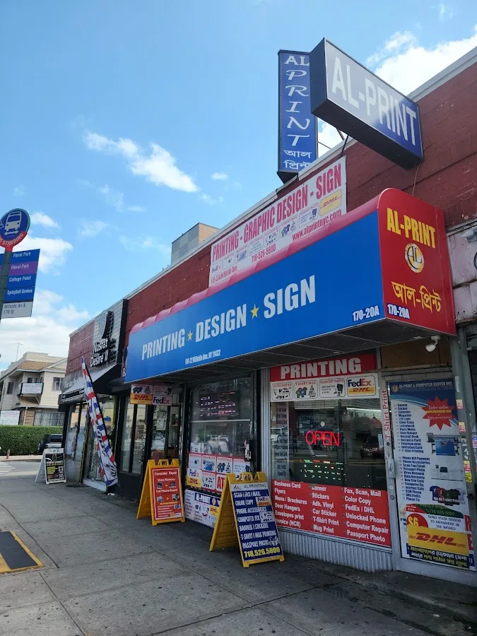 AL-Print | Printing & Design | Banner | Business Card | Vinyl Sticker | Brochures / Menu | Book Print | Fedex — view 1