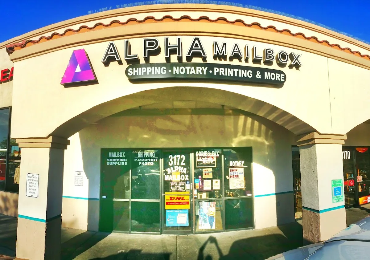 Alpha Mailbox — exterior