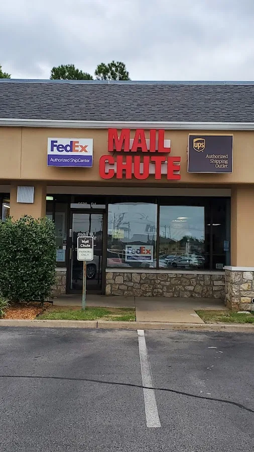 Mail Chute (Packing & Shipping and Mailbox Rental Tulsa) — exterior