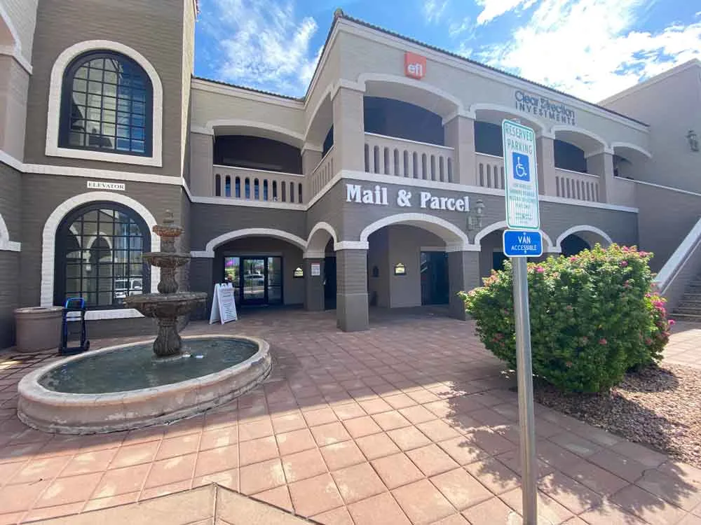 Mail & Parcel — exterior