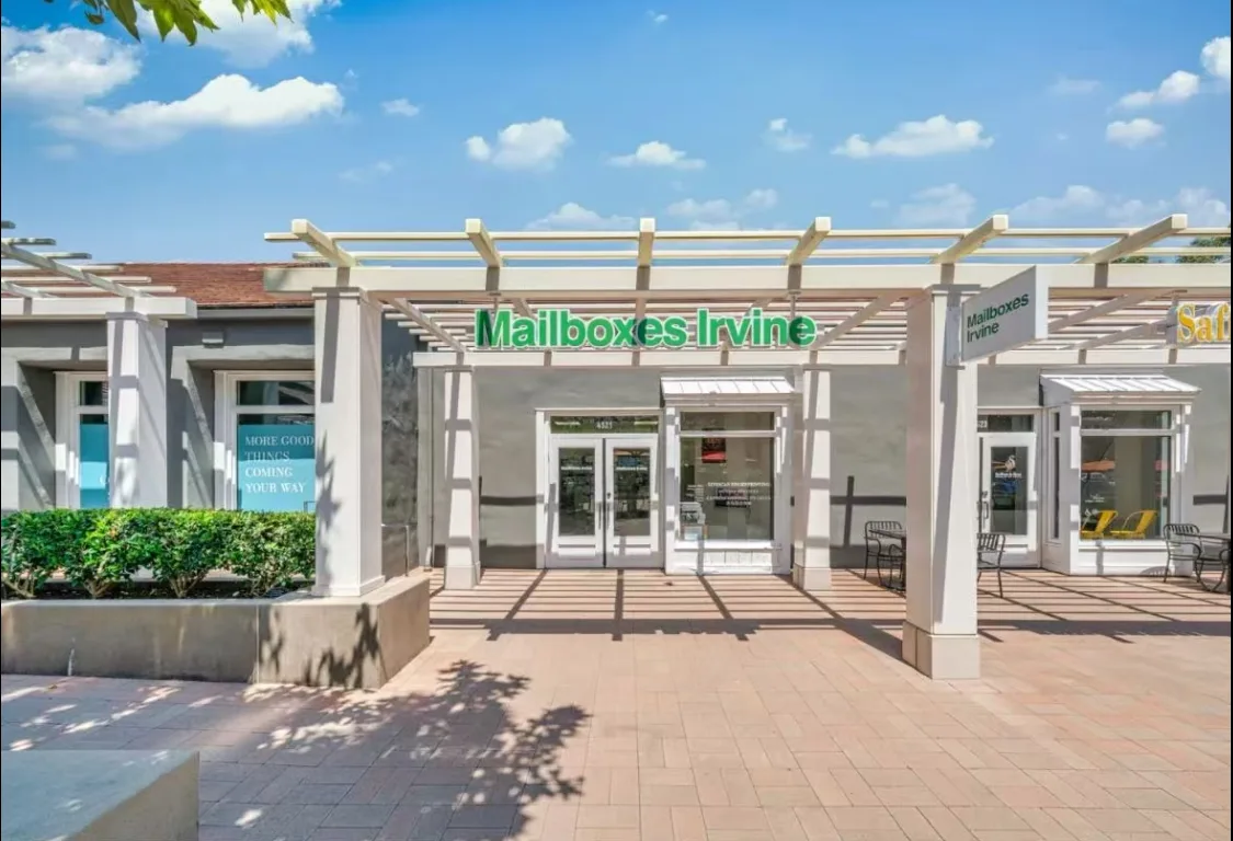 Mailboxes Irvine — exterior