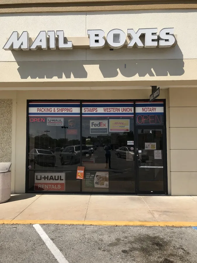 Mailboxes - UPS - FedEx - DHL - Post Office -International Shipping - Mailbox - Notary - Forever Stamp — view 1