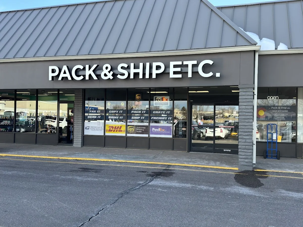 PACK & SHIP ETC.- FedEx, UPS, USPS — exterior