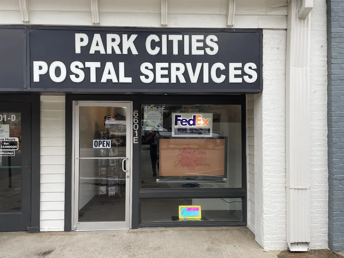 Park Cities Postal Services — exterior