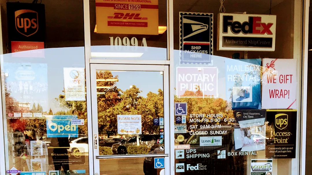 Postal Express & Gifts - Notary Public & Fingerprint Services — exterior