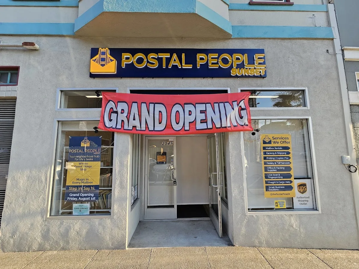 Postal People — exterior