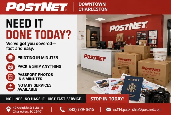 PostNet Downtown Charleston - Market St. SC115 — exterior