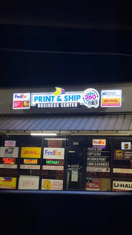 Print & Ship 360 — exterior
