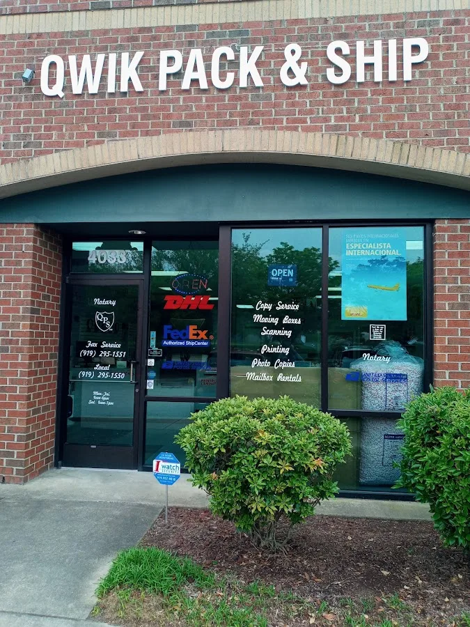 QWIK PACK & SHIP KNIGHTDALE — exterior