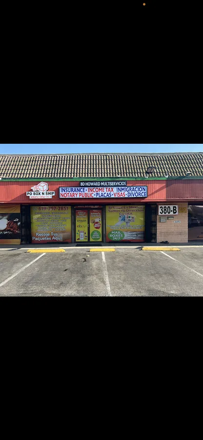 San Ysidro PO Box n Ship Print and Copy Imprenta y Copias 247 — exterior