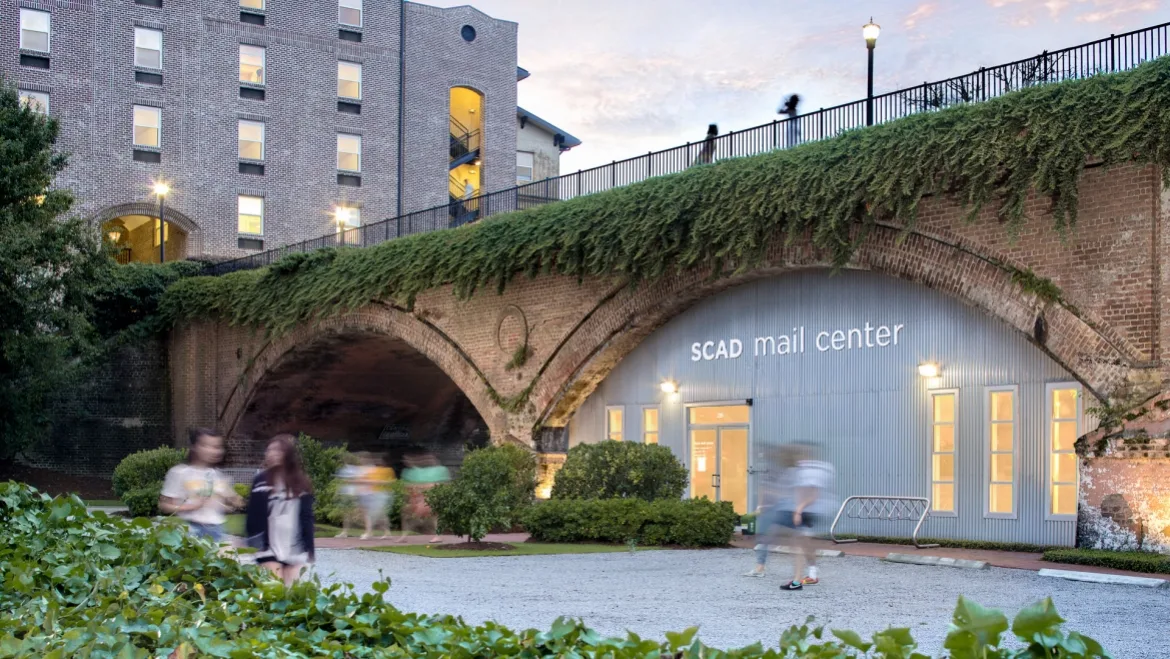 SCAD Mail Center — exterior