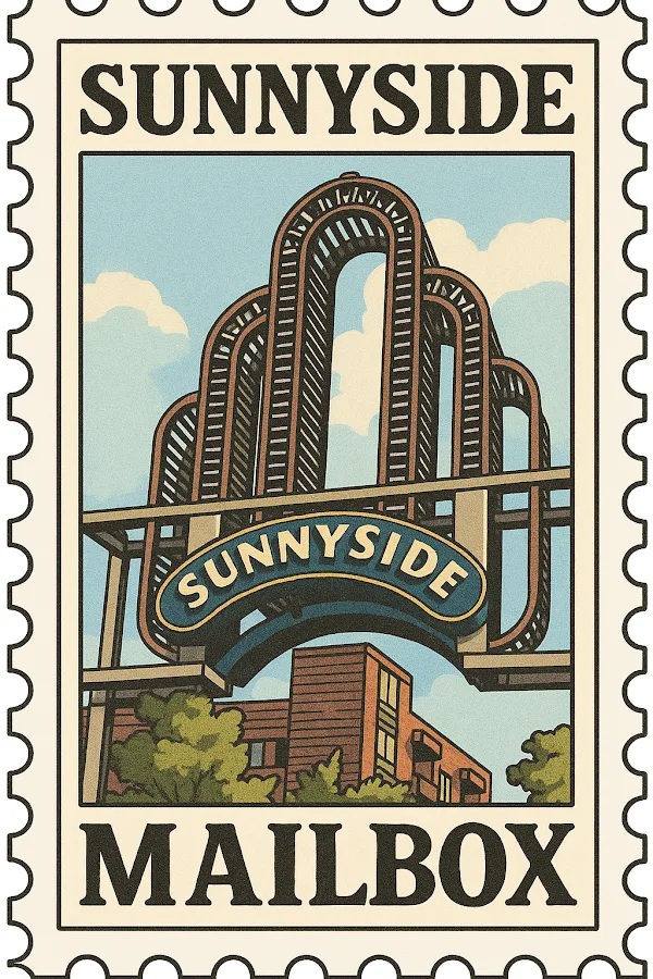 Sunnyside Mailbox — view 1
